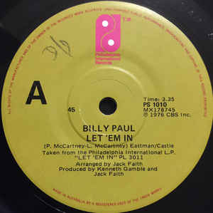 BILLY PAUL